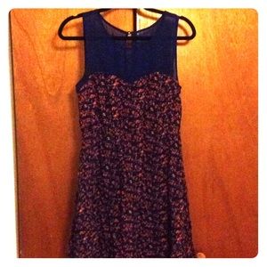 Floral print dress
